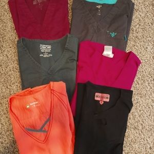 ✨️Womens scrub tops, solid colors